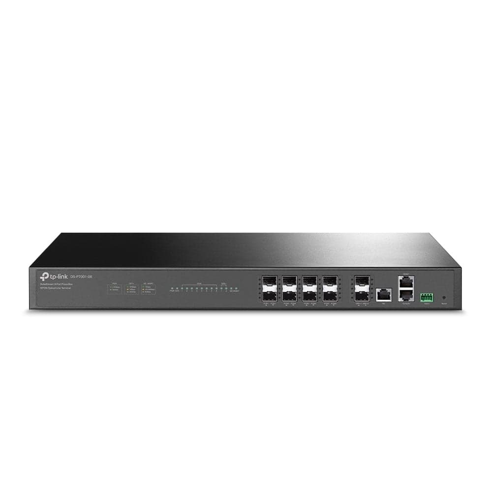 DS-P7001-08 OLT TP-Link GPON 8 puertos+2P 10G+1P Giga Uplink (3170) · TP LINK SMB
