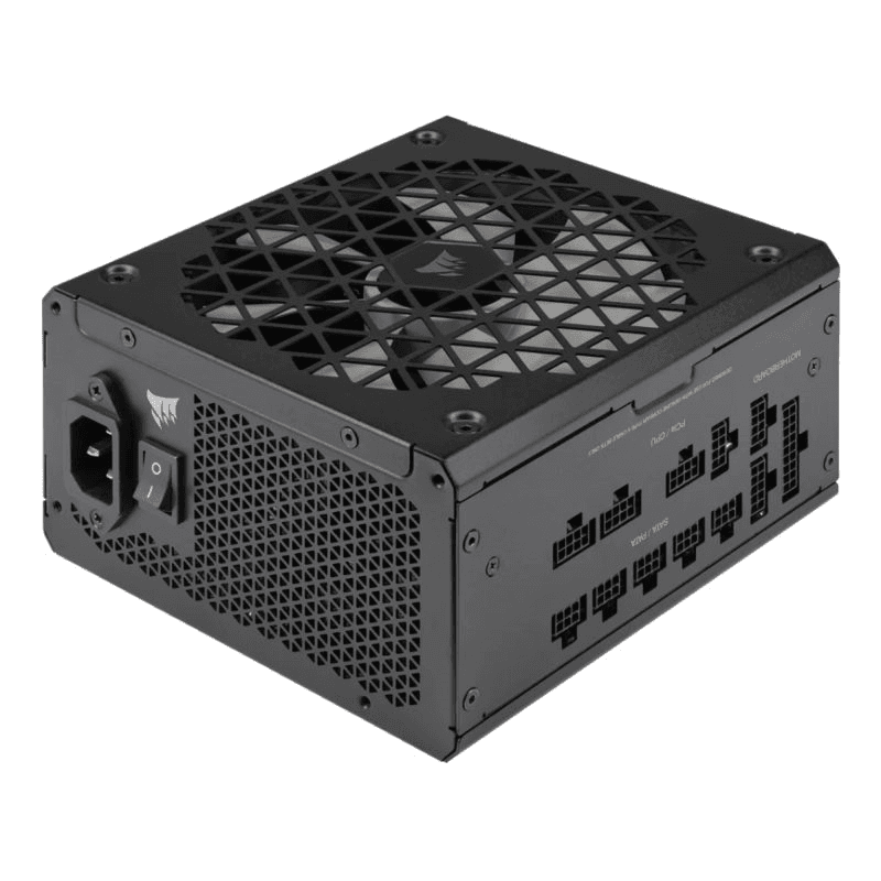 Fuente Corsair RM850x Shift 850W 80 Plus Gold Full Modular PCIe 5.1 / ATX 3.1 Black (3707) · Corsair · 80+ Gold