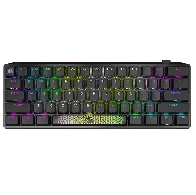 Teclado Corsair K70 PRO Mini Wireless RGB 60 Mecanico Cherry MX Black PBT · Corsair · Mecánico