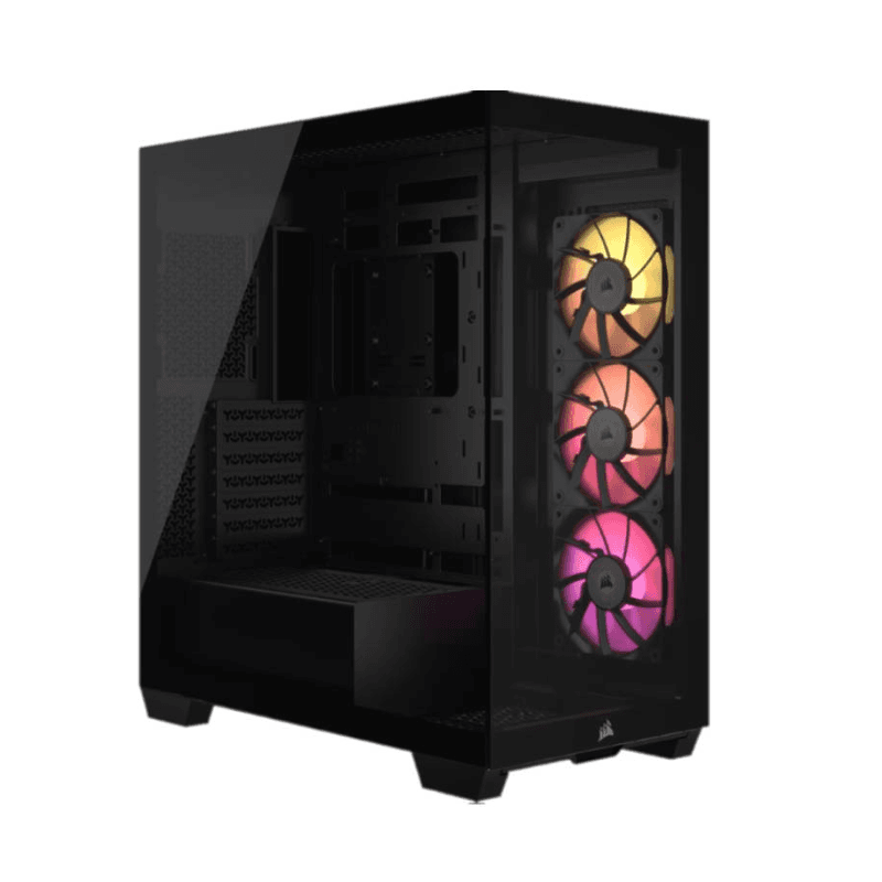 Gabinete Corsair iCUE 3500X RGB Mid-Tower TG Fan iCUE x3 Black (8389) · Corsair · Fan