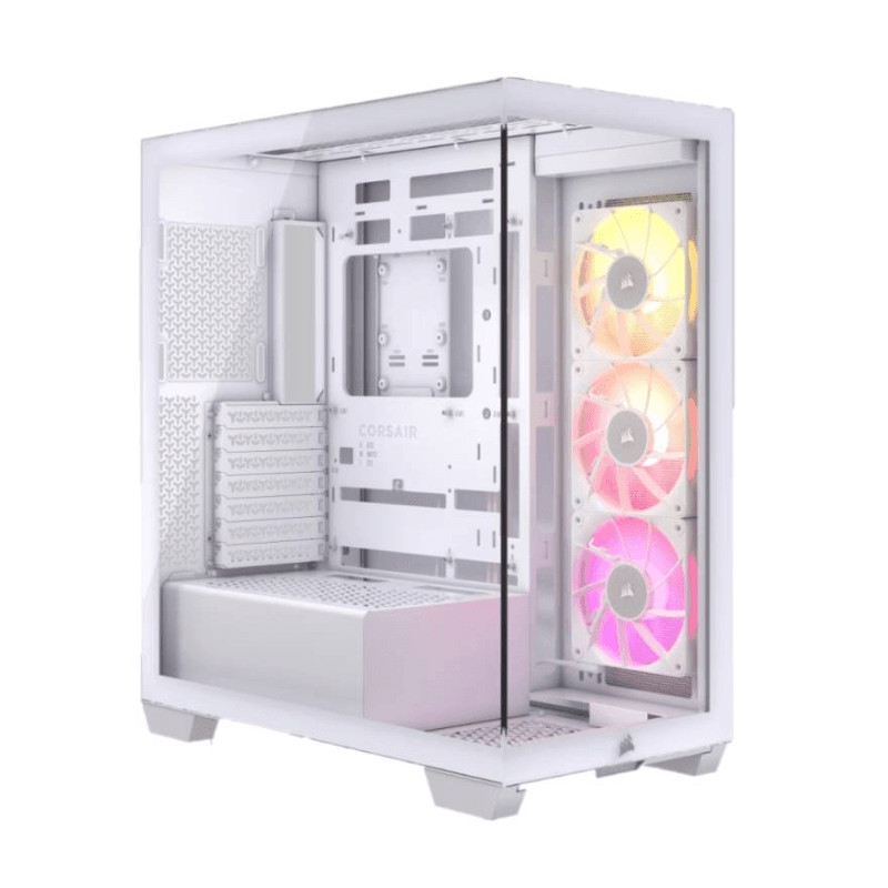 Gabinete Corsair iCUE 3500X RGB Mid-Tower TG Fan iCUE x3 White (8396) · Corsair · Fan