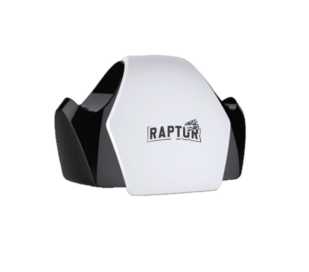 Base Cargadora Raptor Dock p/control PS5 Blanca (7084) · RAPTOR