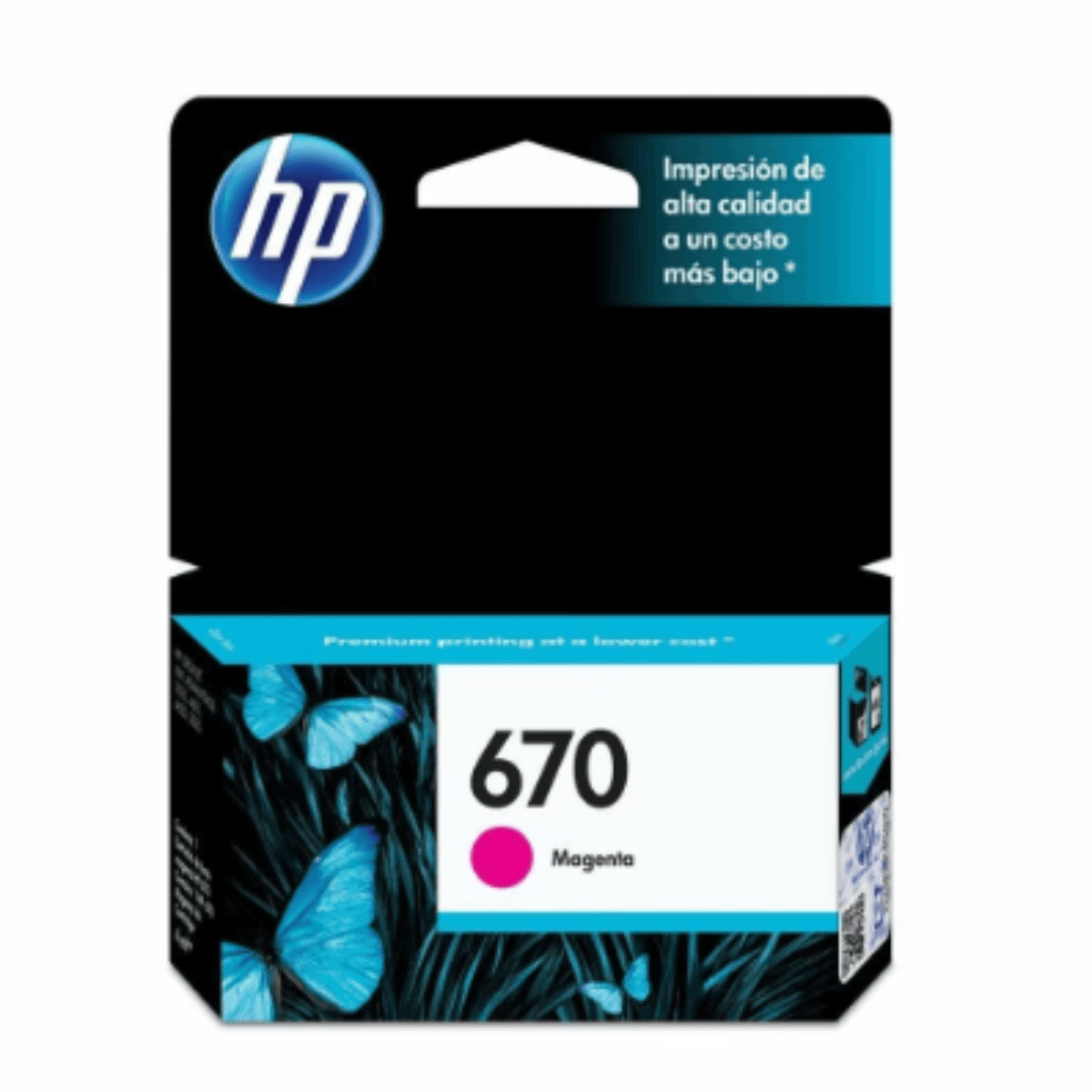 HP 670 MAGEN INK CARTRIDGE CZ115AL (0009) · HP · Cartucho de tinta