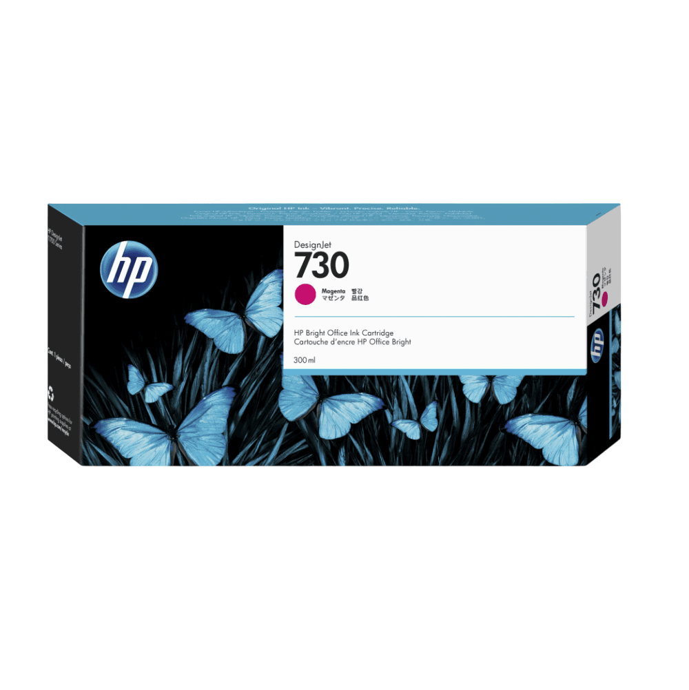 P2V69A HP 730 300-ml Magenta Ink Cartridge (1272) · HP · Cartucho de tinta