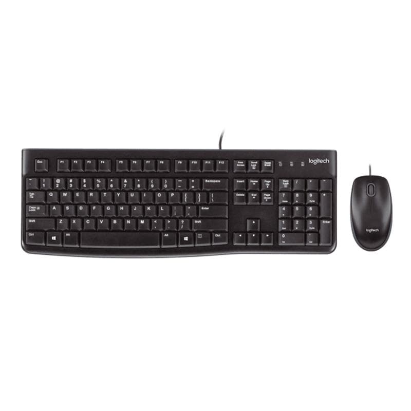 Combo Teclado Mouse USB Logitech MK120 · Logitech