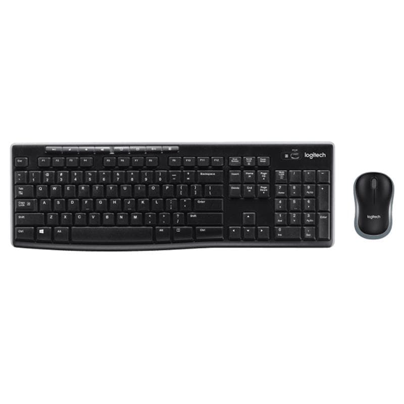 Combo Teclado Mouse Inalámbrico Logitech MK270 · Logitech