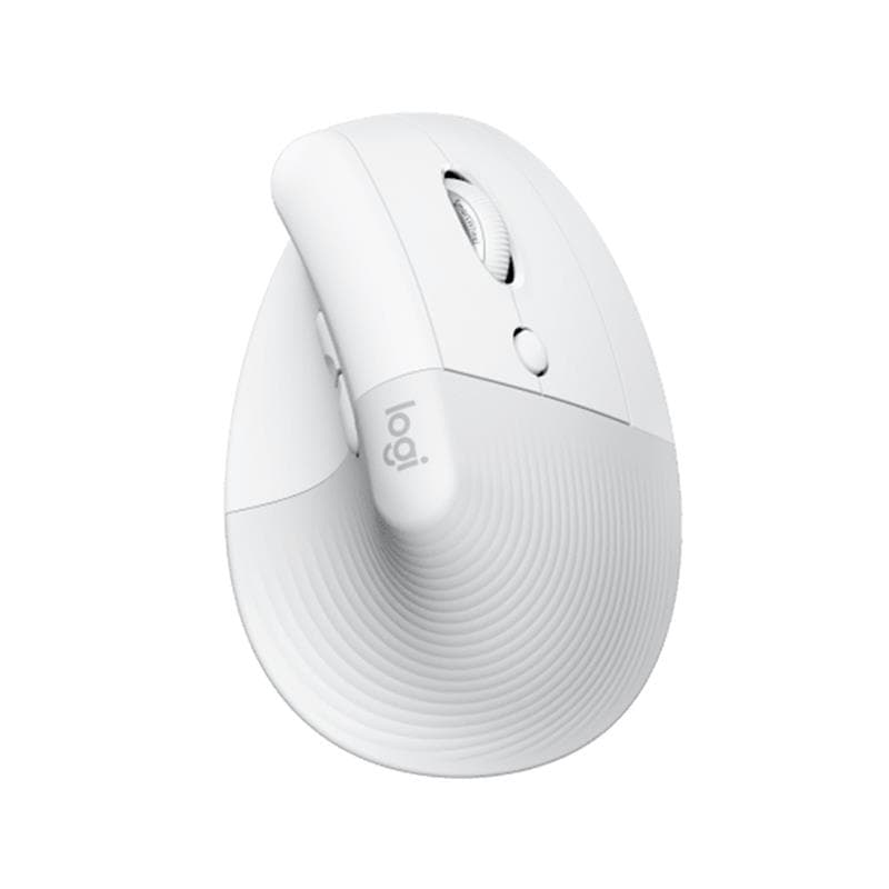 Mouse Inalámbrico Logitech Ergonómico Lift White/Pale Grey · Logitech · Inalámbrico