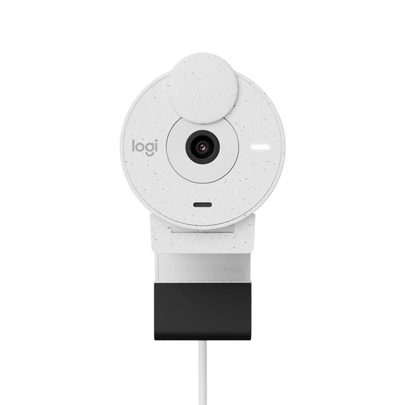 Cámara Web Logitech Brio 300 Off White · Logitech · General