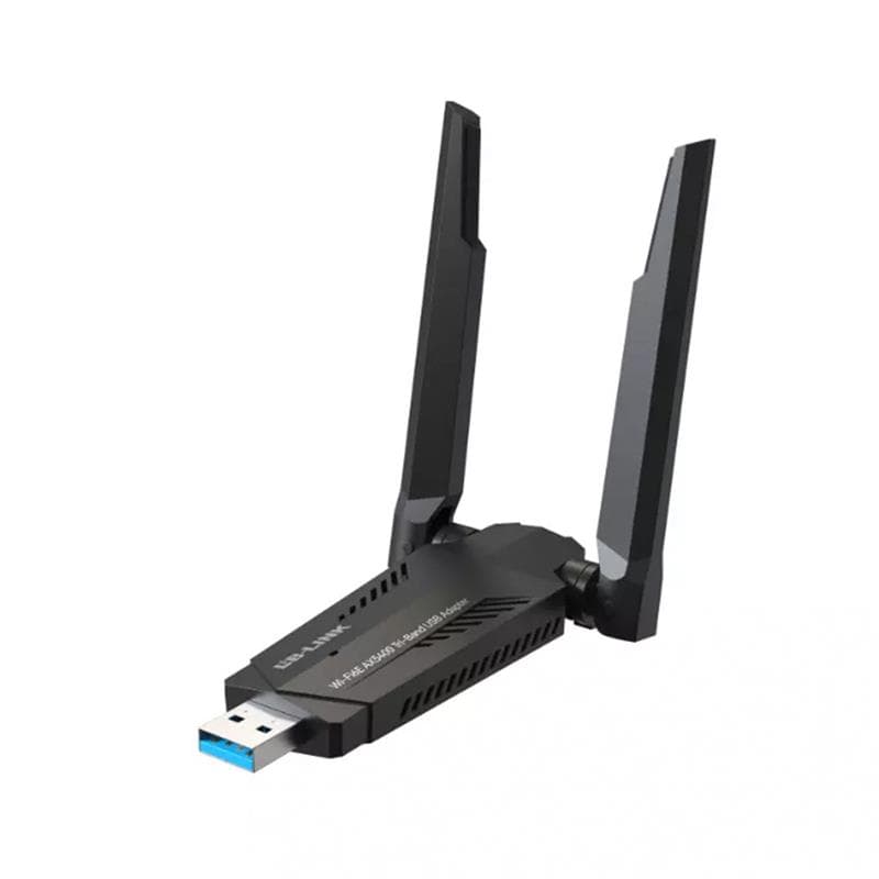 Adaptador USB Wi-Fi 6E LB-Link WTN5400E Tri band High Gain · LBLINK