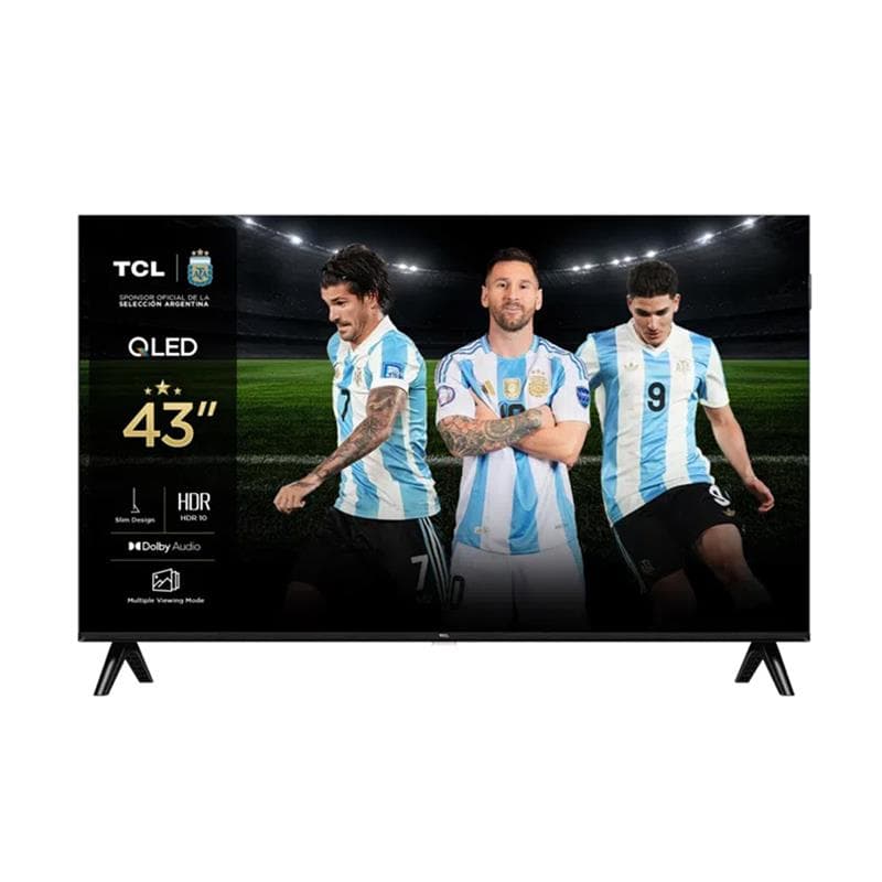 Smart TV TCL 43” QLED FHD 43S5K-F Google TV · TCL