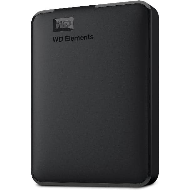 Disco rígido USB Wd DIS1638 hd HDD externo 5TB elements · WD · Negro
