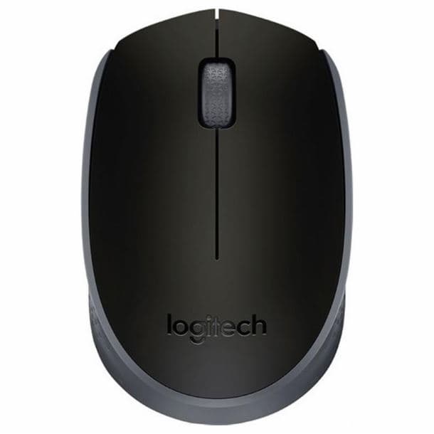 MOUSE LOGITECH WIRELESS M170 BLACK BLISTER 910-004940 · Logitech
