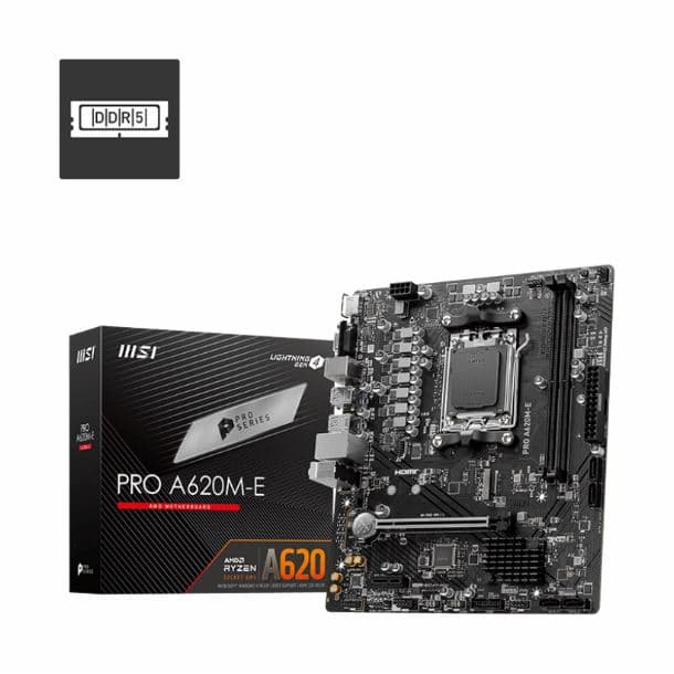 MOTHER MSI PRO A620M-E DDR5 AM5 · MSI · AMD AM5