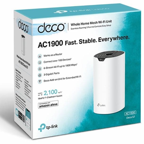 MESH TP-LINK DECO S7 PACK DE 1 AC1900 WIFI DUAL BAND · TP-Link · Mesh