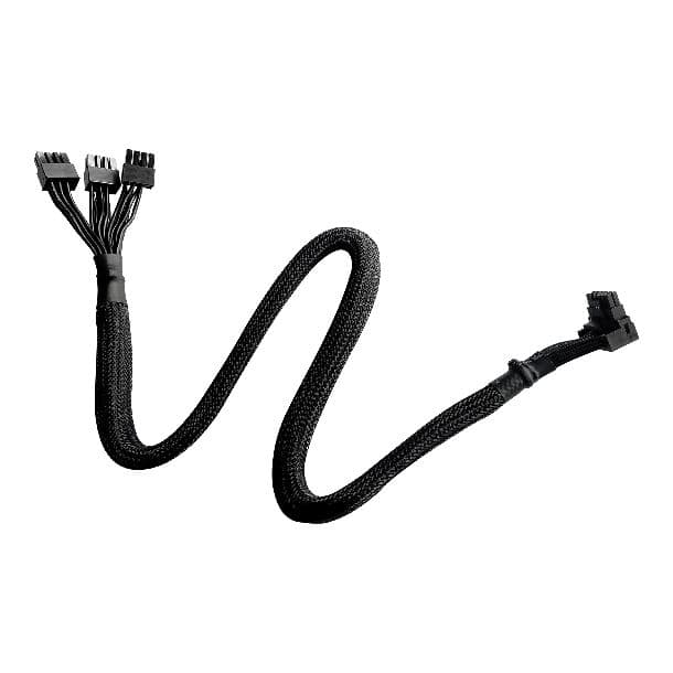 ADAPTADOR COOLERMASTER 90° 3X8 PIN PCIE A 12VHPW P/SERIES MWE/GX/XG · CoolerMaster